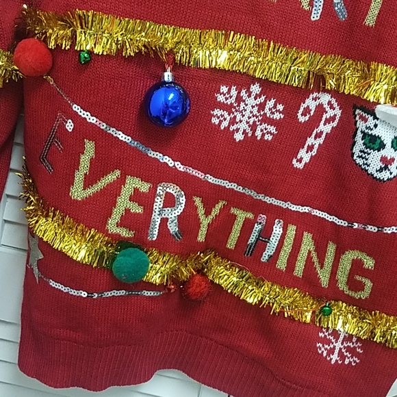 NWOT Chrsitmas sweater - Picture 3 of 4